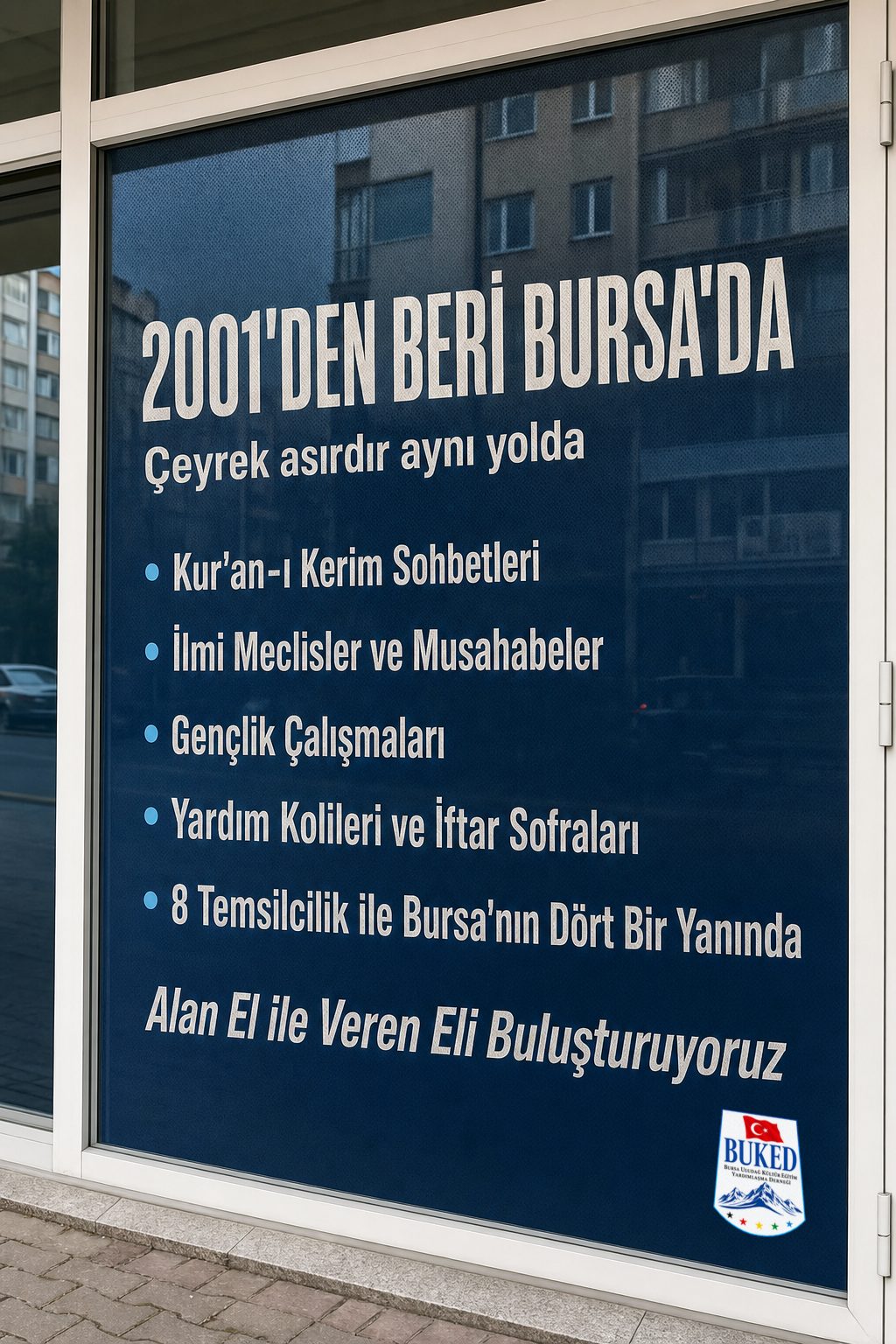 BUKED merkez tabelası